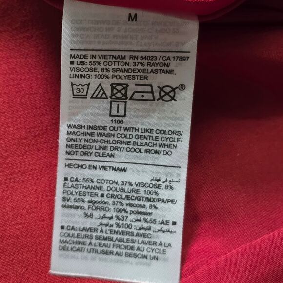 Old Navy Pixie Mini Skirt Women’s Size M Red NWT - Picture 7 of 7